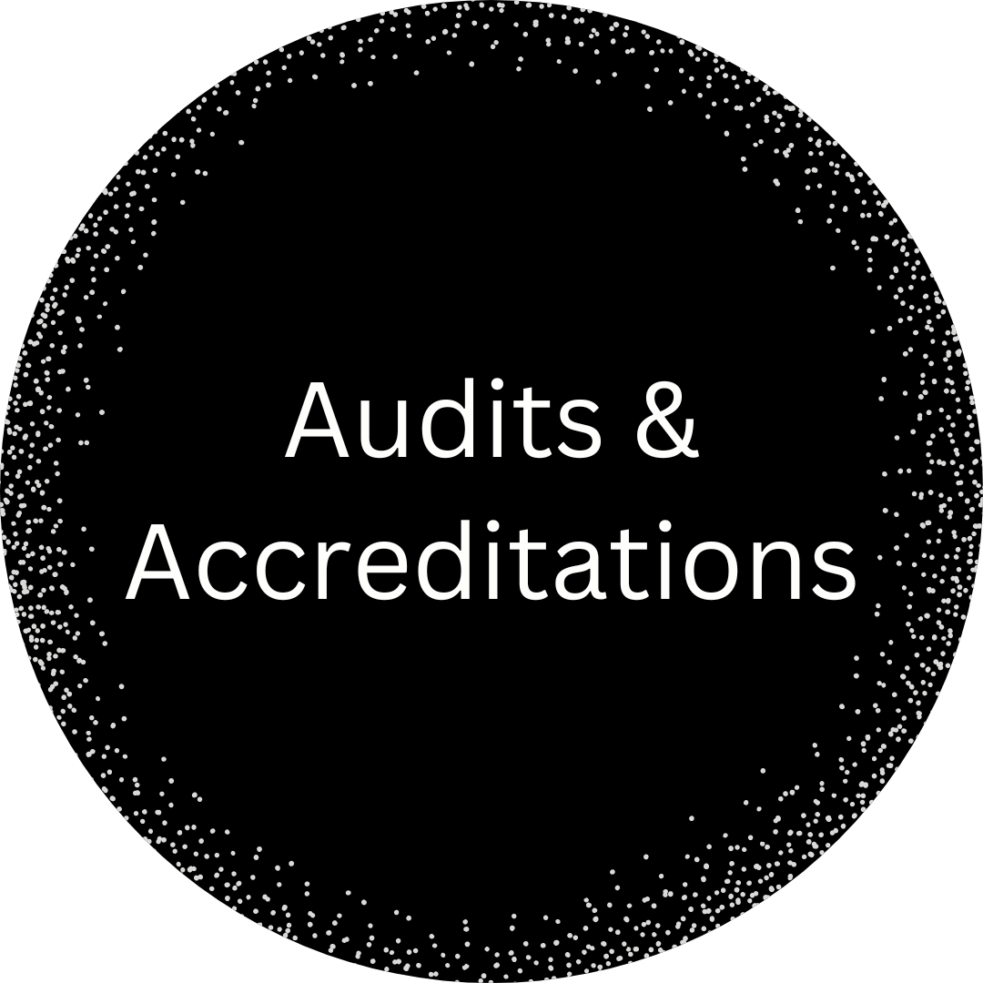 Audits and accreditations icon